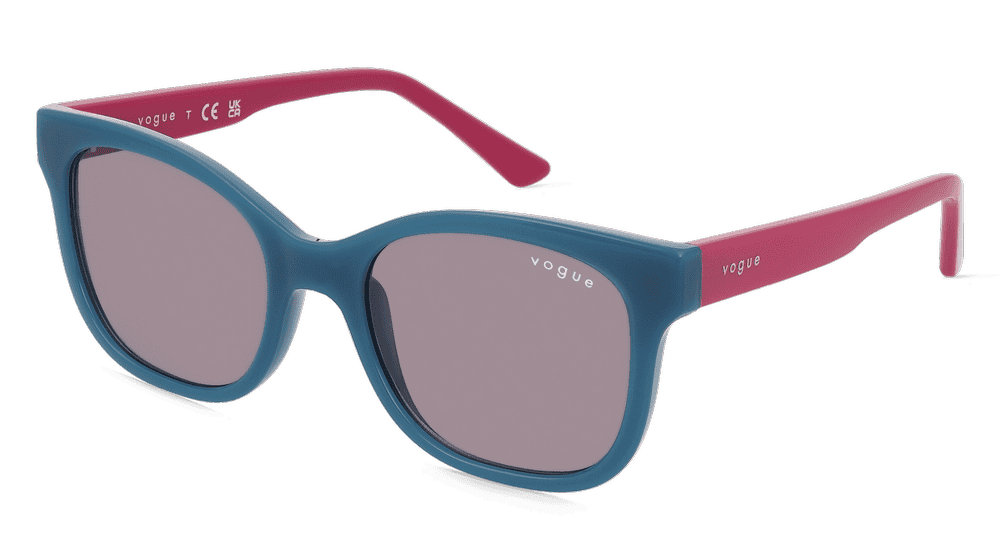 Vogue 0VJ2023 Vert bleu Vue d'angle