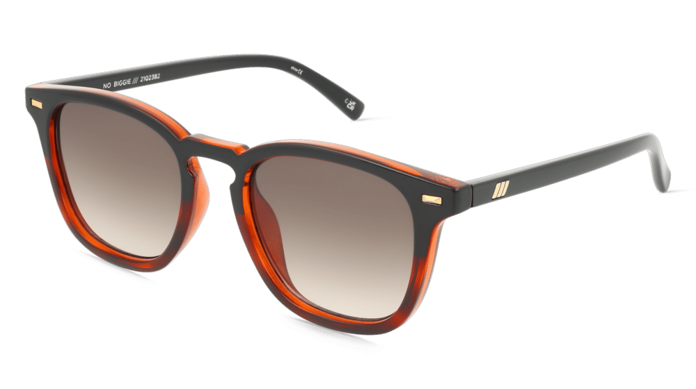 Le Specs NO BIGGIE Brun noir Vue d'angle