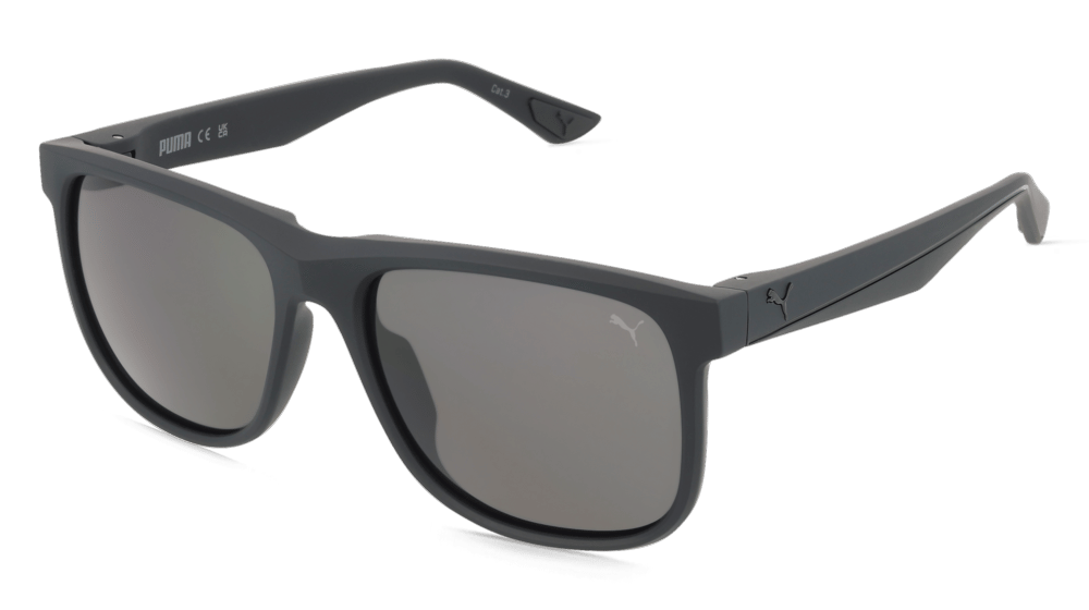 Puma PU0442S zwart Hoekaanzicht