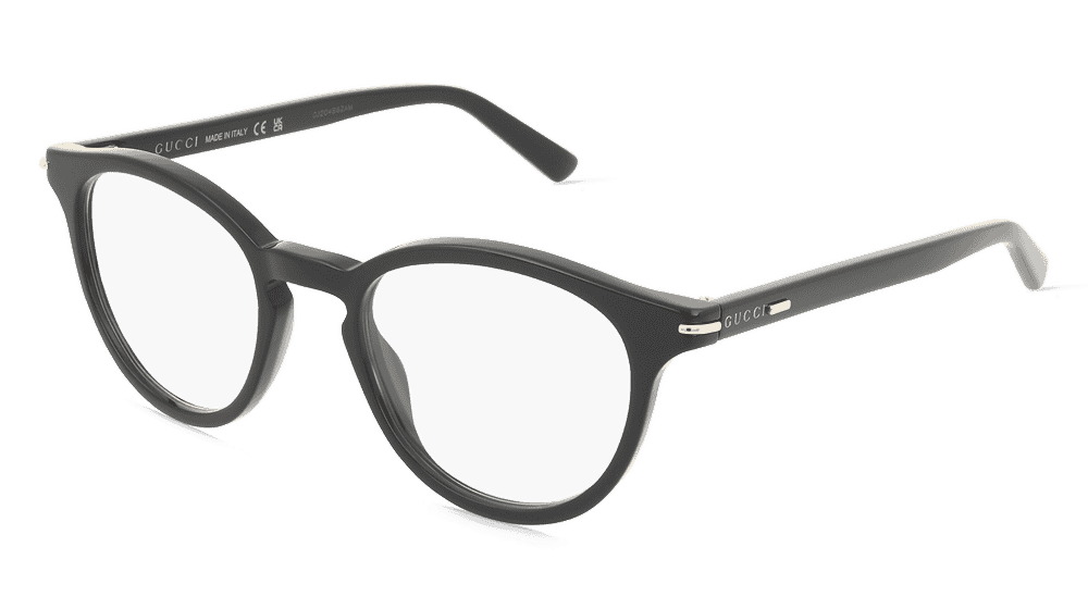 Gucci GG1727O Noir Vue d'angle