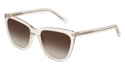 SAINT LAURENT SL 548 SLIM Havanna donker Hoekaanzicht