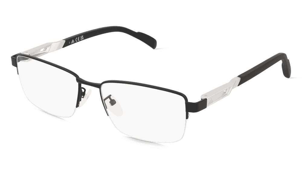 Adidas SP5026 zwart zilver Hoekaanzicht