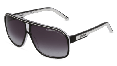 CARRERA GRAND PRIX 2 Blanc noir Vue d'angle