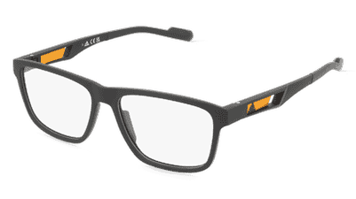 Adidas SP5056 zwart mat Hoekaanzicht