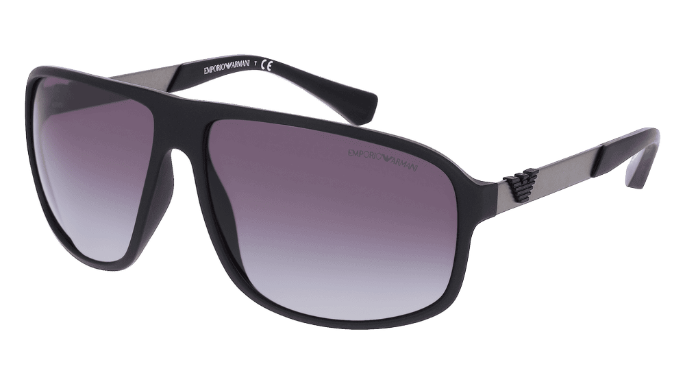 EMPORIO ARMANI EA4029 Black matt Corner View