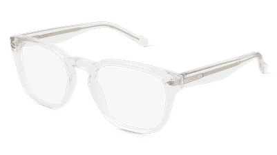 Vogue 0VO5570 Groen transparant Hoekaanzicht