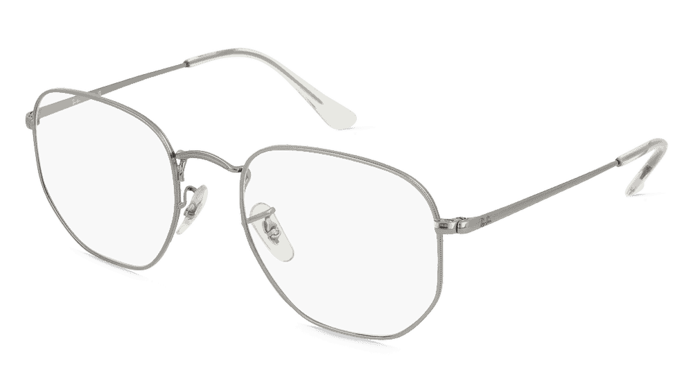 Ray-Ban RX6448 Gris gun Vue d'angle