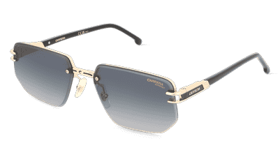 Carrera 1070/S goud zwart Hoekaanzicht