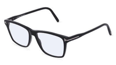 Tom Ford TOM FORD FT5817-B zwart Hoekaanzicht