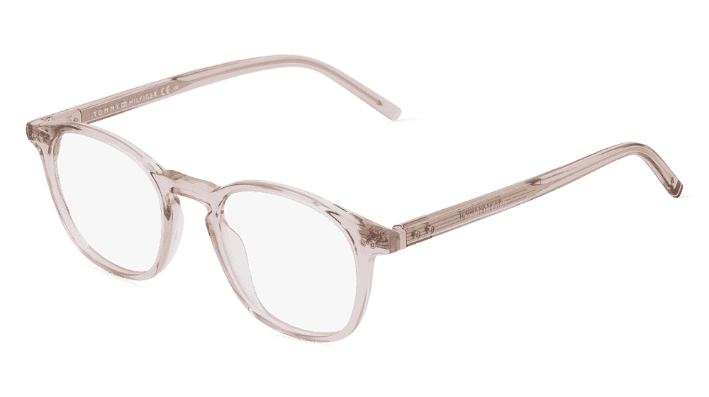 Tommy Hilfiger TH1941 Blanc transparent Vue d'angle