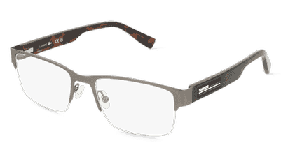 Lacoste L2299 zwart mat Hoekaanzicht