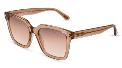 Tom Ford FT0952 SELBY Noir brillant Vue d'angle