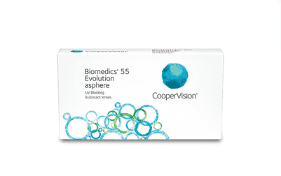 Biomedics Evolution 55 UV 6 pak