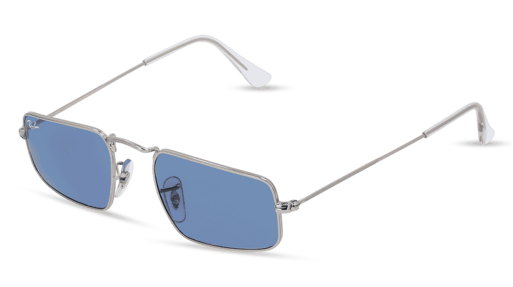 RAY-BAN RB 3957 JULIE zilver Hoekaanzicht