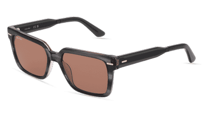 CALVIN KLEIN CK22535S Havanna brillant Vue d'angle