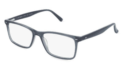 Fielmann BD 552 FLEX CL GEORG Zwart glanzend Hoekaanzicht