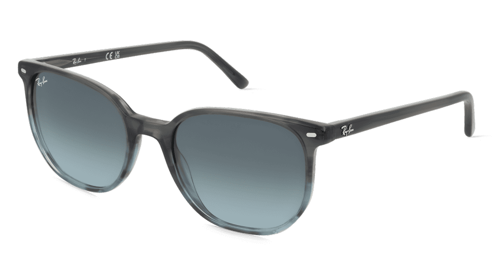 Ray-Ban RB2197 Rayé gris Vue d'angle