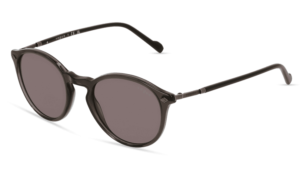VOGUE VO5432S grijs transparant Hoekaanzicht