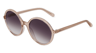 Ewa Sun Rosé transparent Vue d'angle