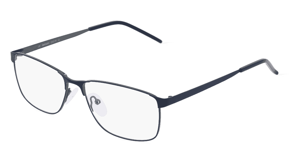 Fielmann OL 019 CL Gris gun bleu Vue d'angle