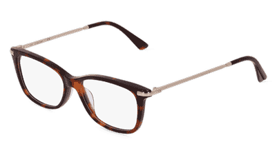 Calvin Klein CK22501 Havana goud Hoekaanzicht