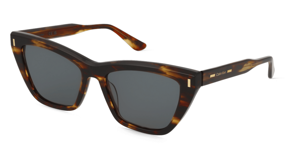 Calvin Klein CK24505S Brun Havane Vue d'angle