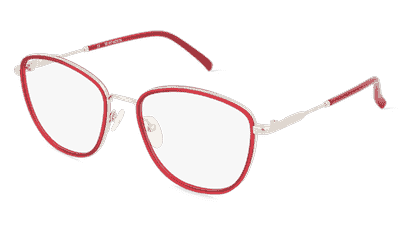 Fielmann BD 497 MOD FA goud zwart Hoekaanzicht