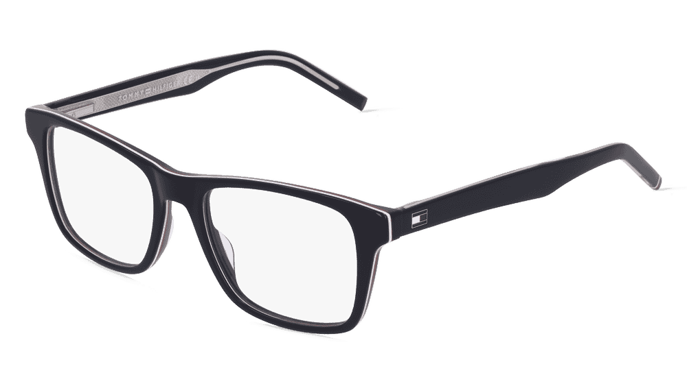 Tommy Hilfiger Eyewear TH 1990 Bleu foncé Vue d'angle