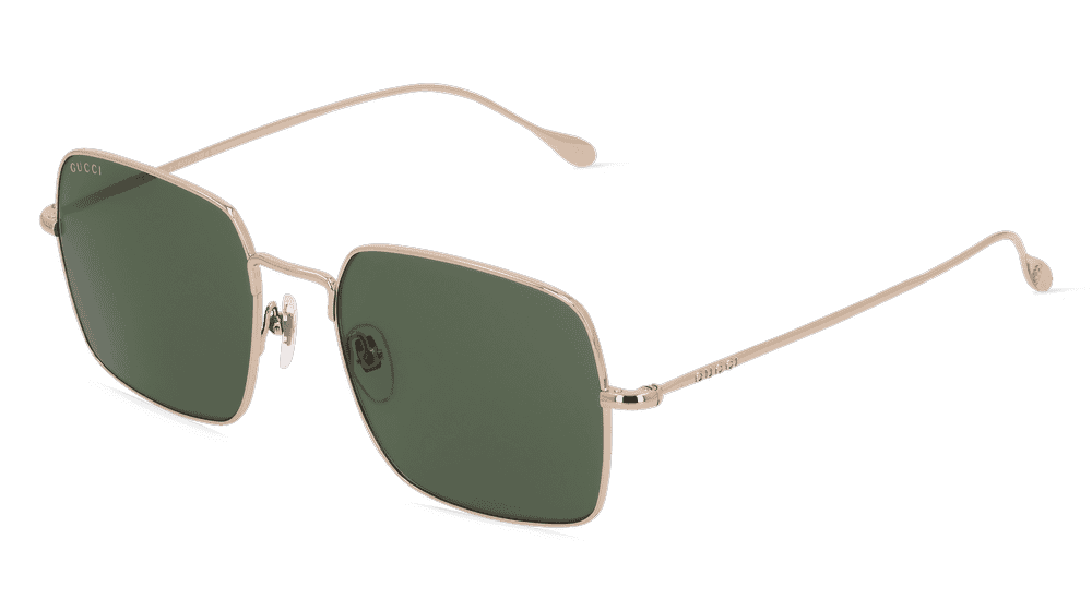 GUCCI GG1184S Goud glanzend Hoekaanzicht