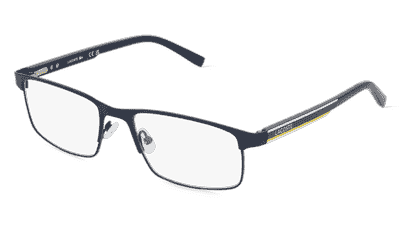 Lacoste L2271 Noir gris Vue d'angle