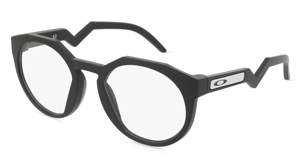 Oakley 0OX8139 HSTN RX Noir mat Vue d'angle