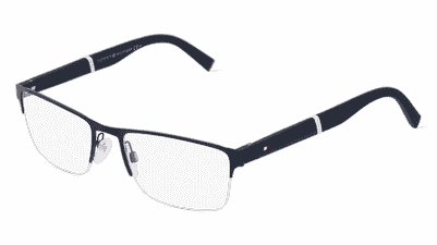 TOMMY HILFIGER EYEWEAR TH 1905 blauw mat Hoekaanzicht