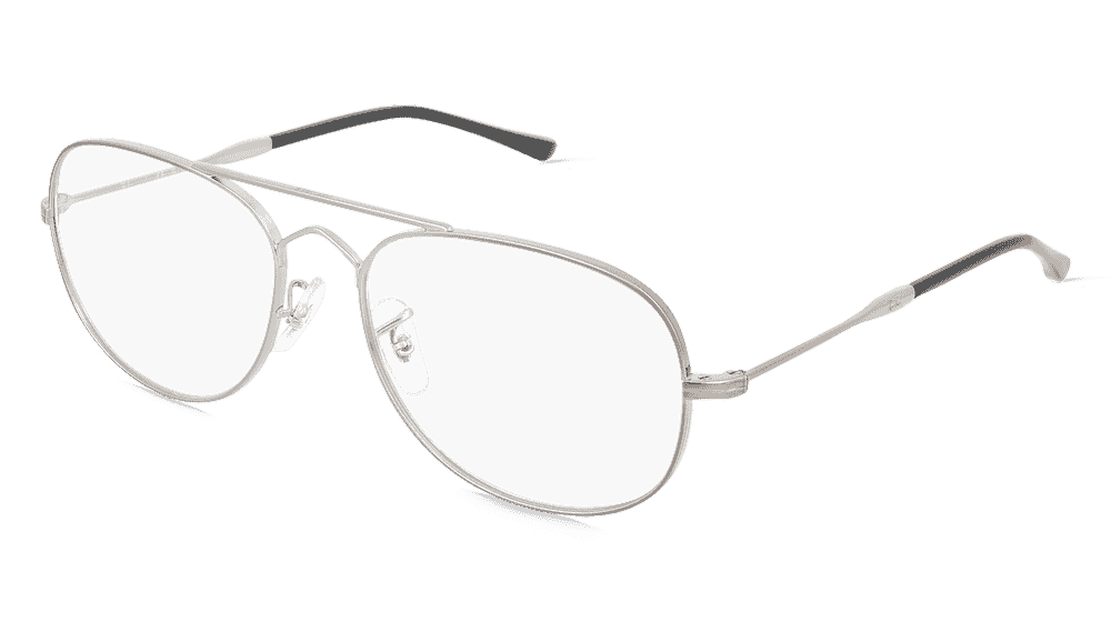 Ray-Ban VISTA RX3735V BAIN BRIDGE Gris gun Vue d'angle