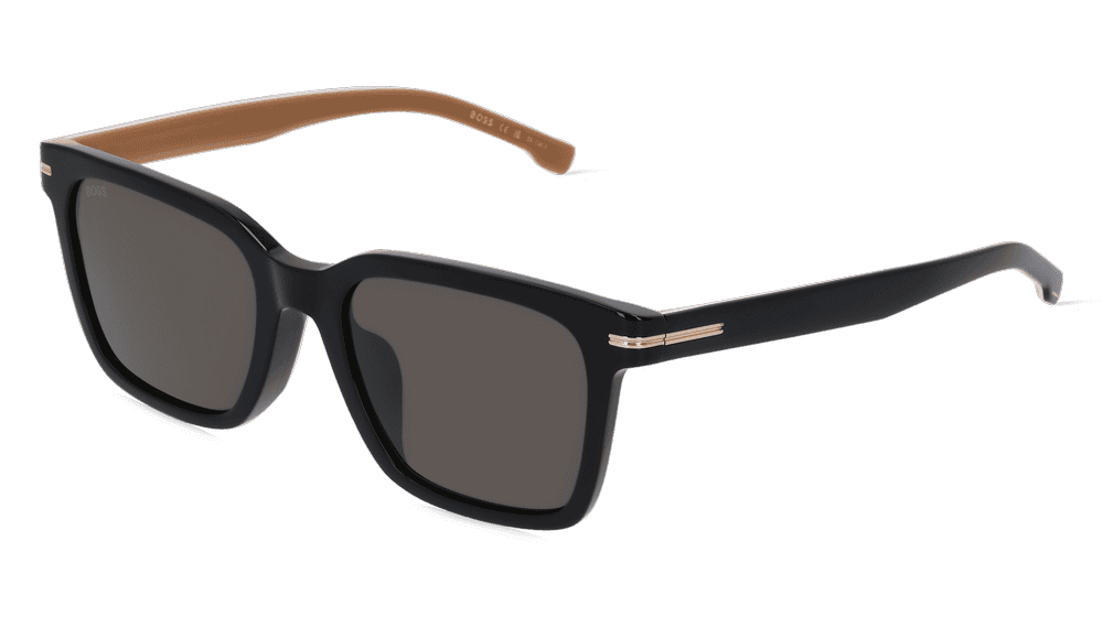 Boss 1540/F/SK Zwart glanzend Hoekaanzicht