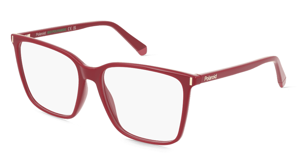Polaroid PLD D537 Rouge Vue d'angle