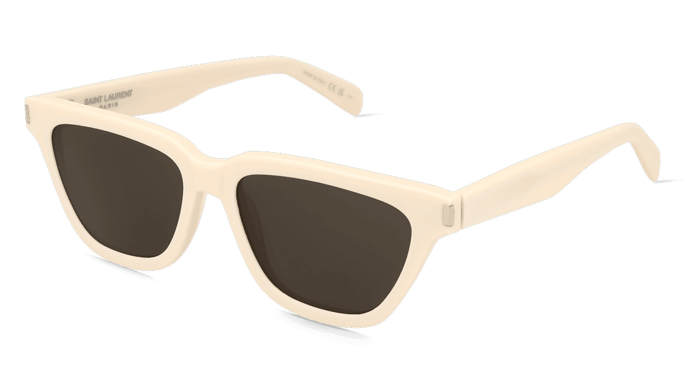 Saint Laurent SL462 SULPICE Blanc Vue d'angle