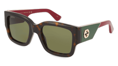Gucci GG1663S zwart Hoekaanzicht