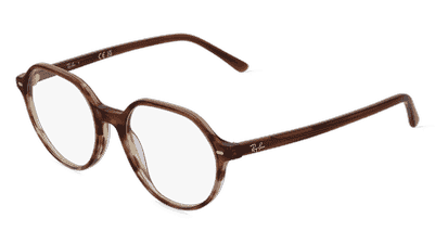 Ray-Ban RX5395 Havane brun Vue d'angle