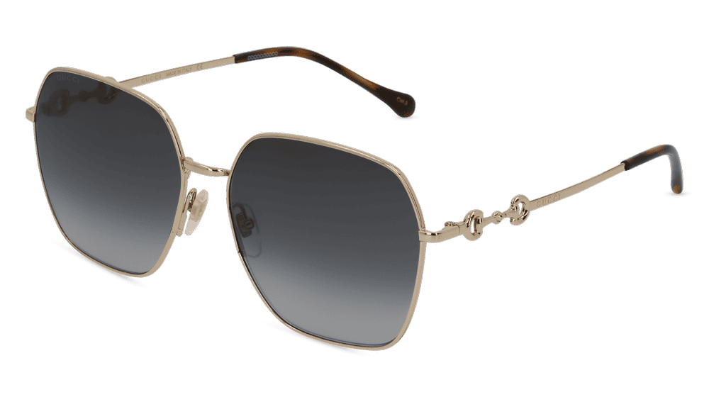 GUCCI GG0882SA Goud glanzend Hoekaanzicht