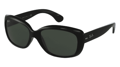 Ray-Ban RB4101 zwart Hoekaanzicht