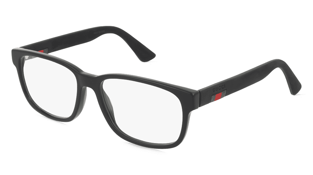 GUCCI GG0011O Noir Vue d'angle