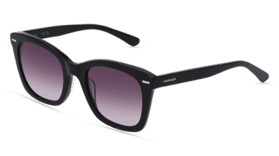 CALVIN KLEIN CK21506S Noir brillant Vue d'angle