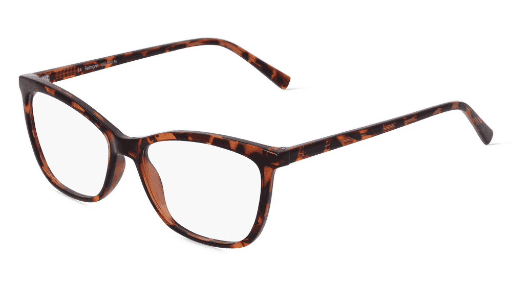Fielmann OU 052 FA Havane Vue d'angle