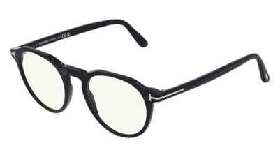 Tom Ford FT5833-BL zwart Hoekaanzicht