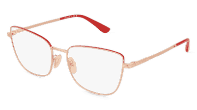 Vogue 0VO4307 Rosegoud rood Hoekaanzicht