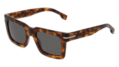 Boss 1501/S Noir brillant Vue d'angle