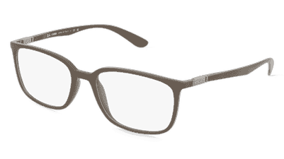 Ray-Ban RX7208 Vert Vue d'angle