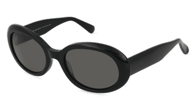Fielmann MC 620 SUN FA IVY Noir brillant Vue d'angle
