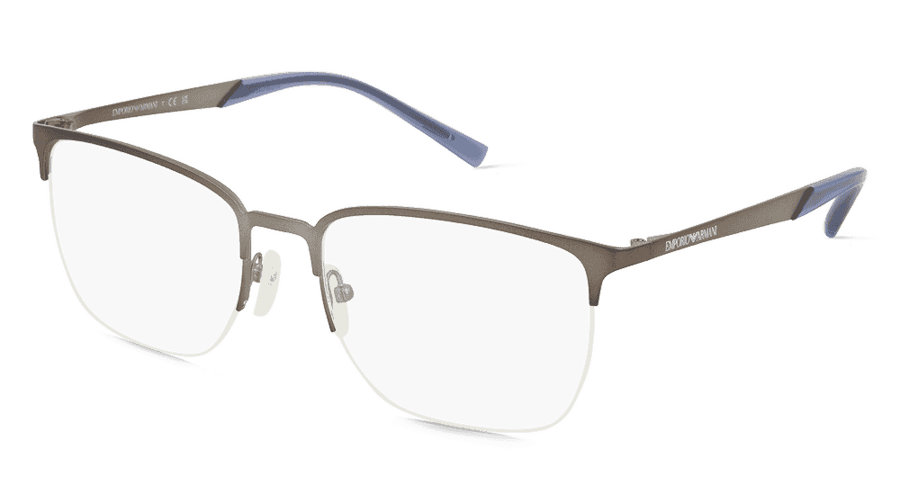 Emporio Armani EA1151 Gris gun mat Vue d'angle