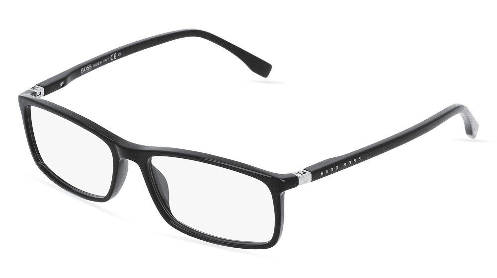 BOSS 0680/IT Noir brillant Vue d'angle